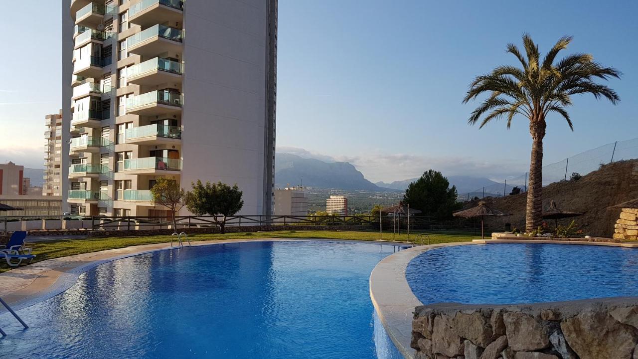 Skyline 9 Apartamento De 2 Dormitorios Soleado Con Terraza Privada Benidorm Exteriér fotografie