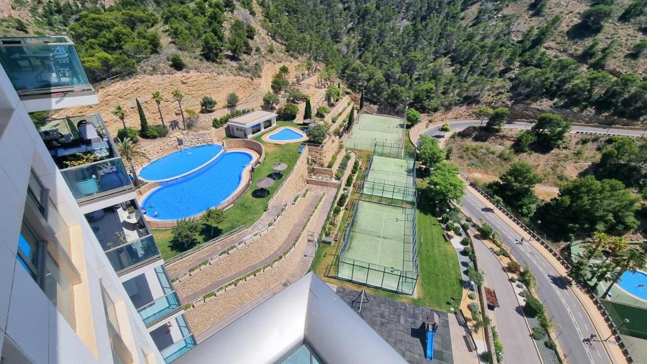 Skyline 9 Apartamento De 2 Dormitorios Soleado Con Terraza Privada Benidorm Exteriér fotografie
